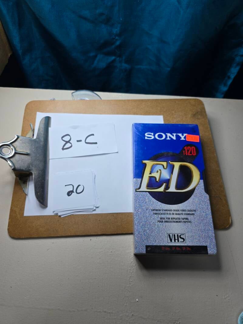 8c 20 audio vhs a
