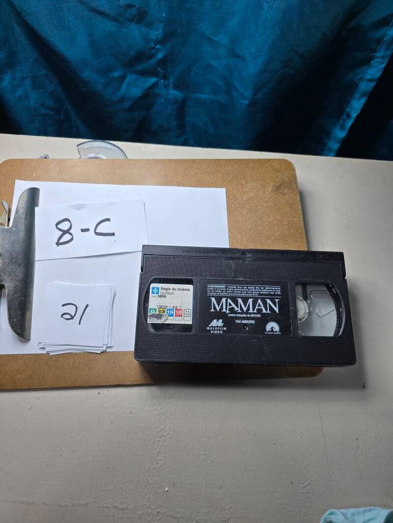 8c 21 audio vhs a