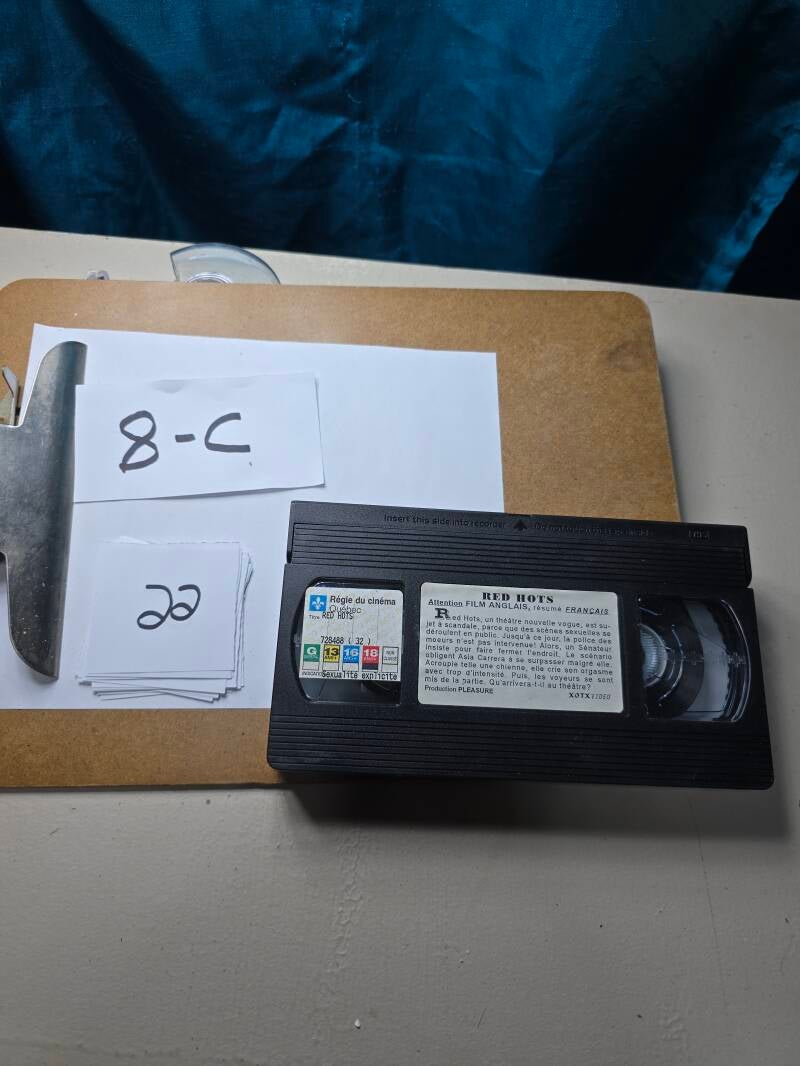 8c 22 audio vhs a