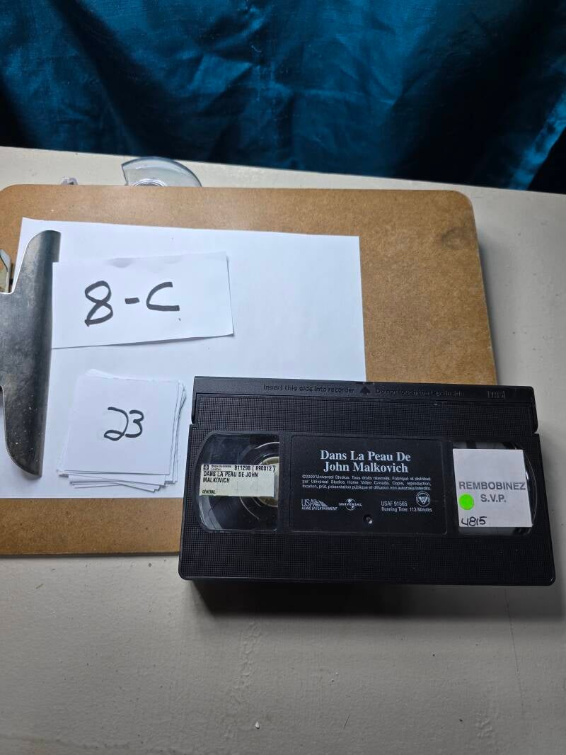 8c 23 audio vhs a