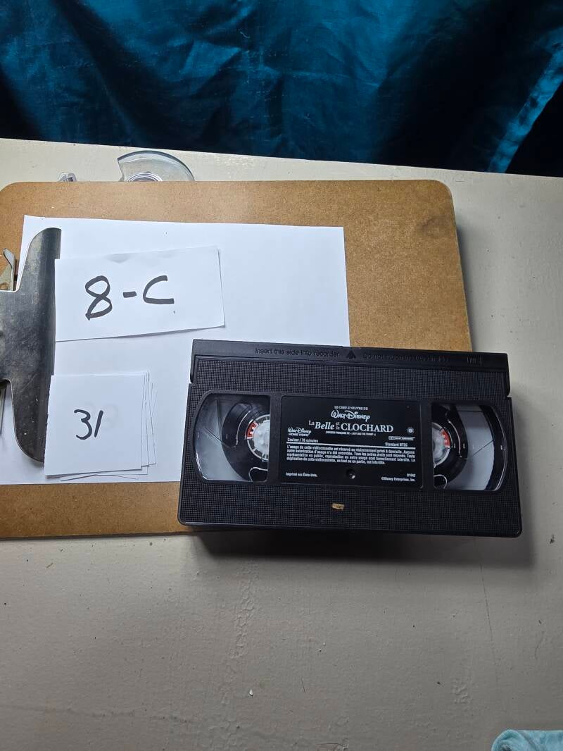 8c 31 audio vhs a