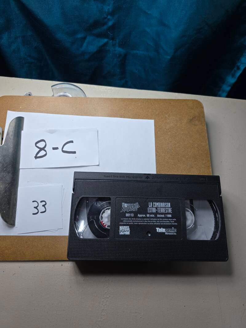 8c 33 audio vhs a