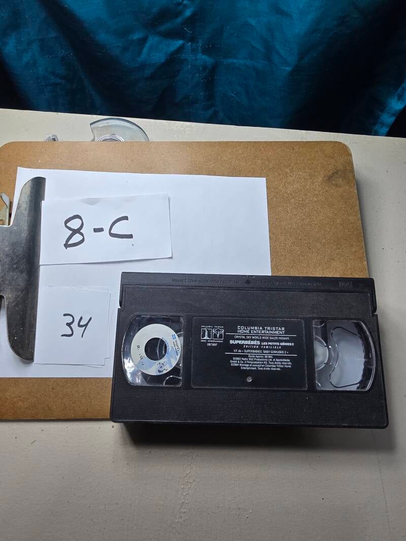 8c 34 audio vhs a