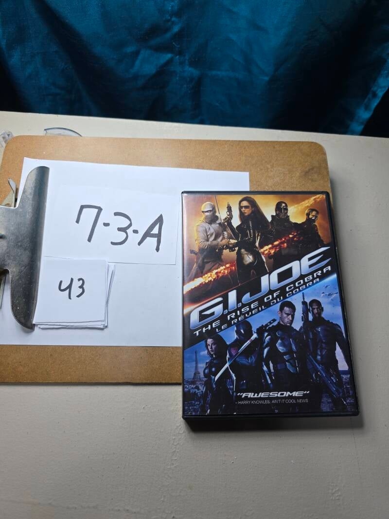 7-3-A 43 audio dvd F