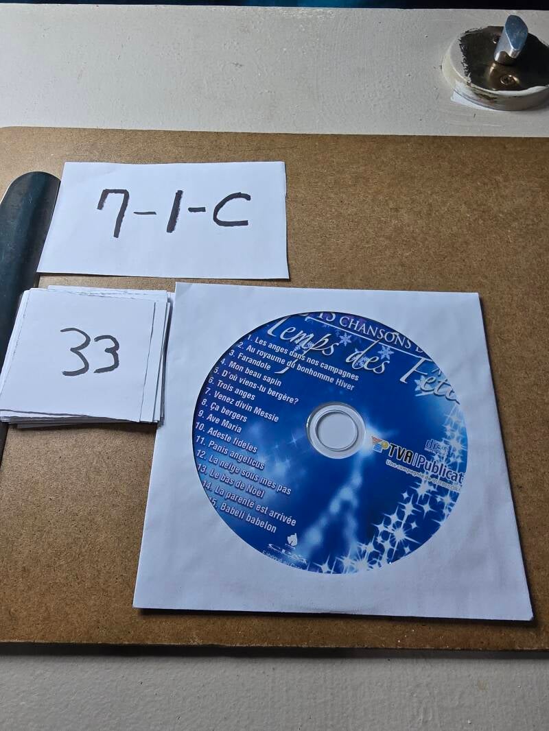 7-1-C 33 audio CD