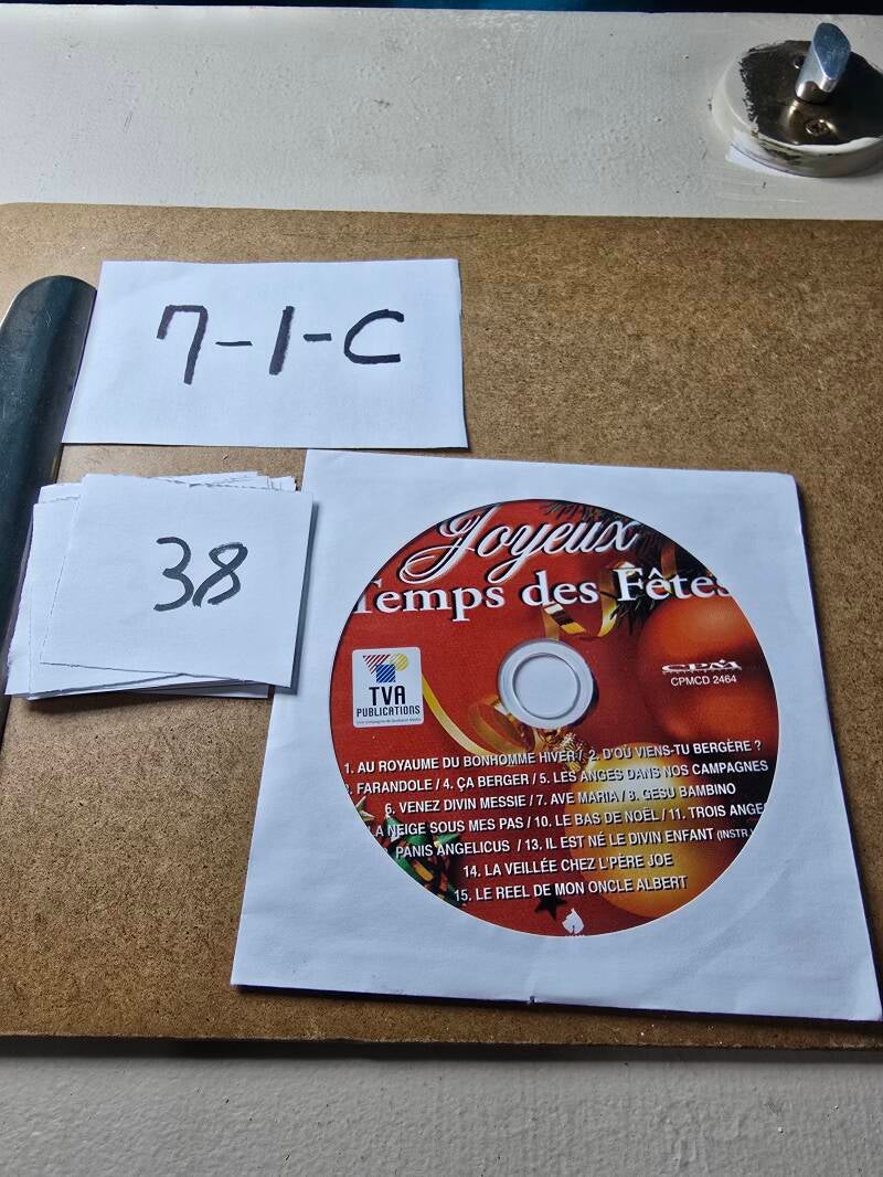 7-1-C 38 audio CD