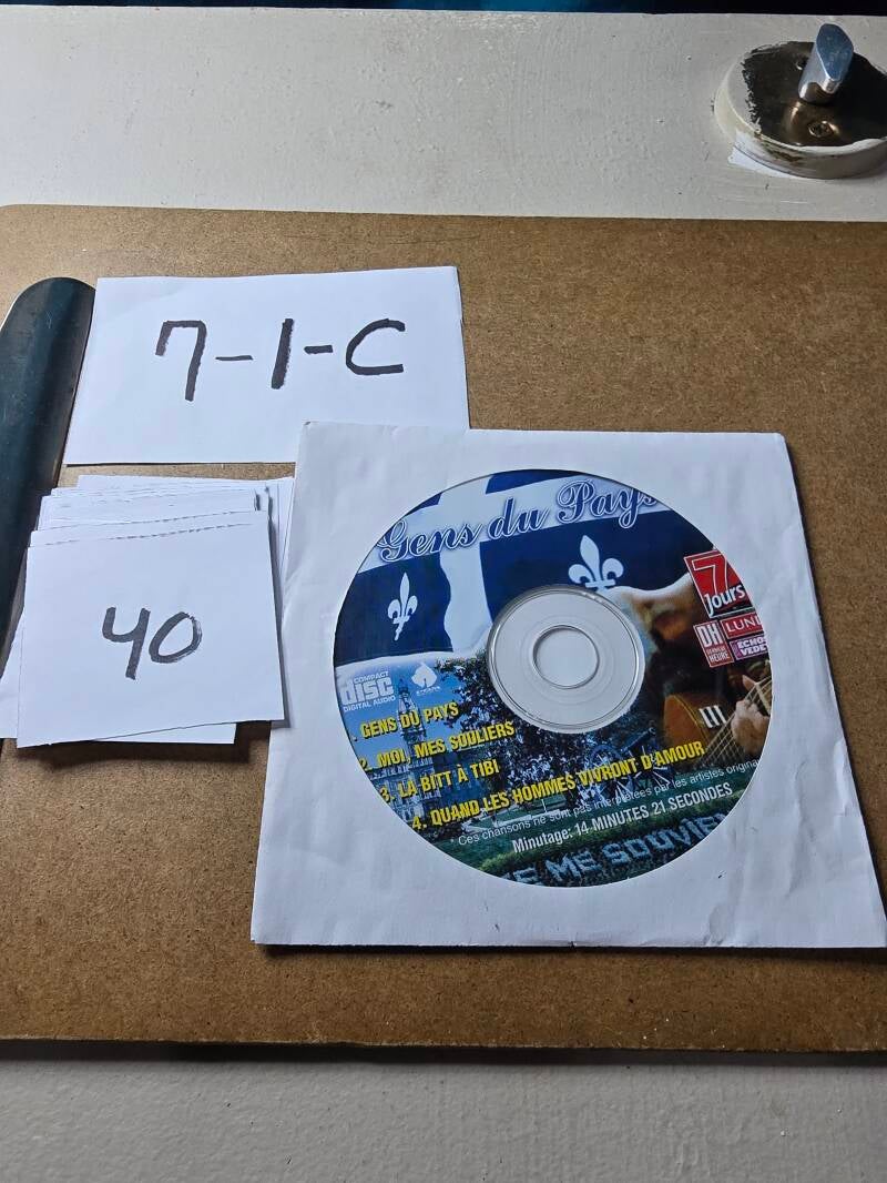 7-1-C 40 audio CD