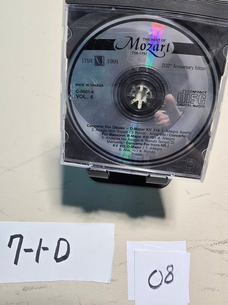 7-1-D 8 audio CD
