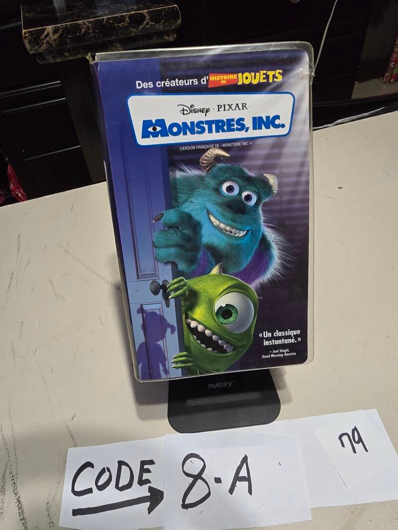 8A 79 audio vhs E