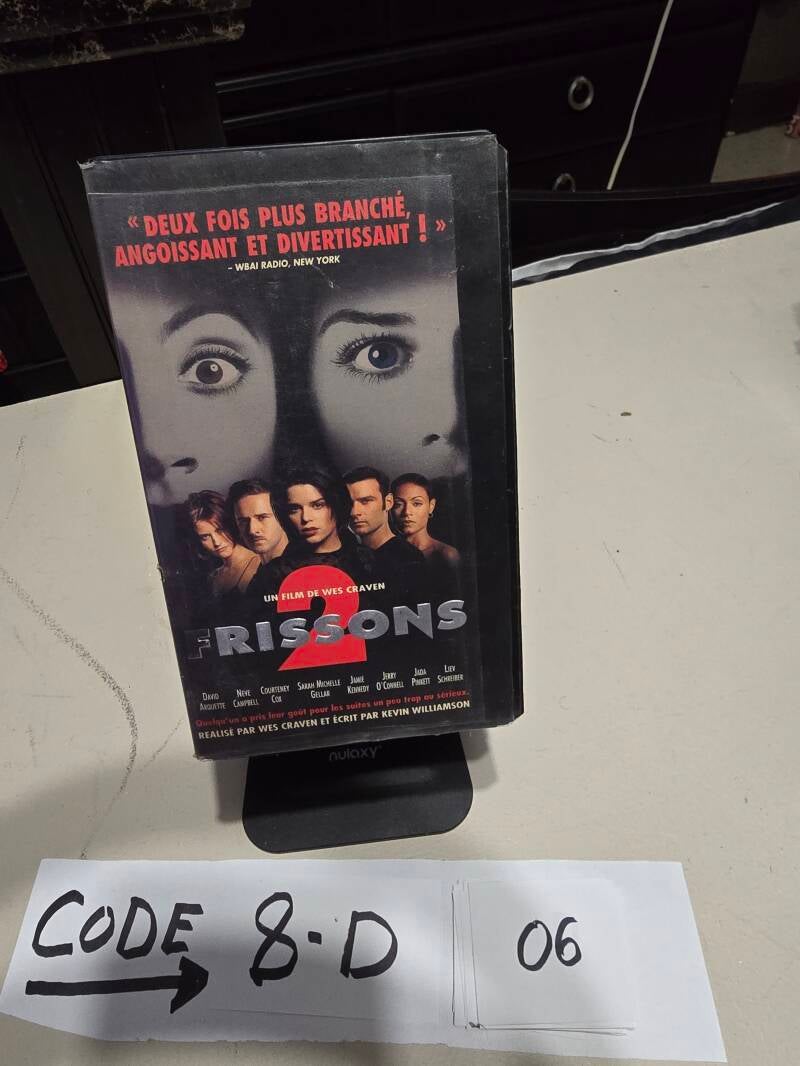 8D 6 audio vhs a