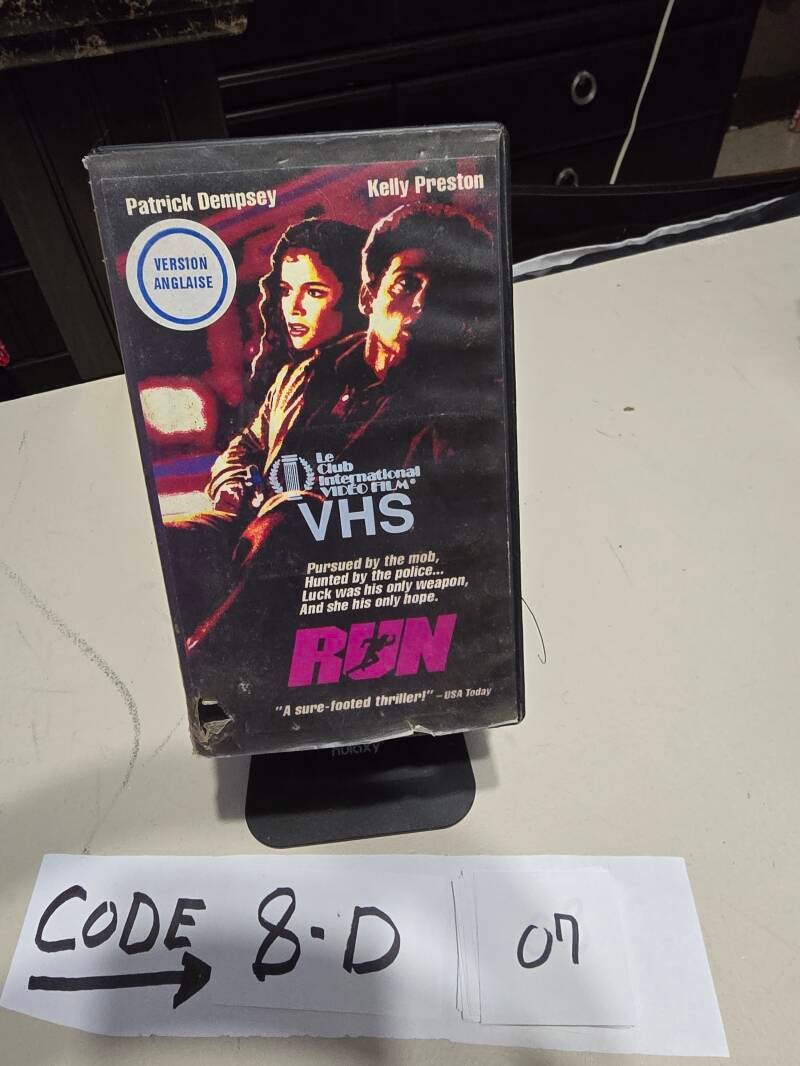 8D 7 audio vhs a