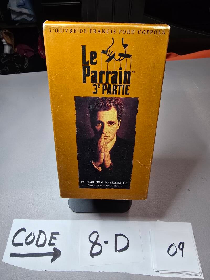 8D 9 audio vhs a