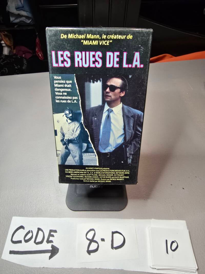 8D 10 audio vhs a