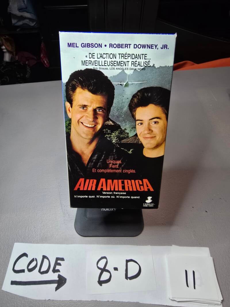 8D 11 audio vhs a