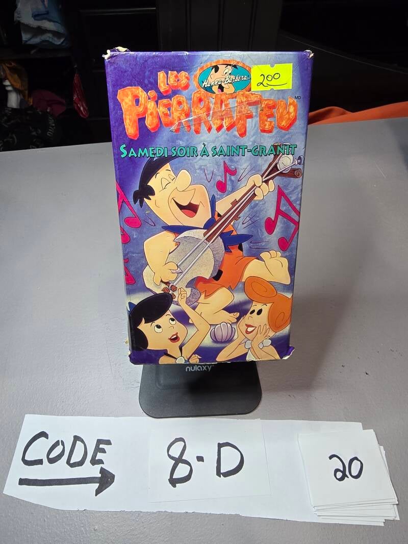 8D 20 audio vhs a