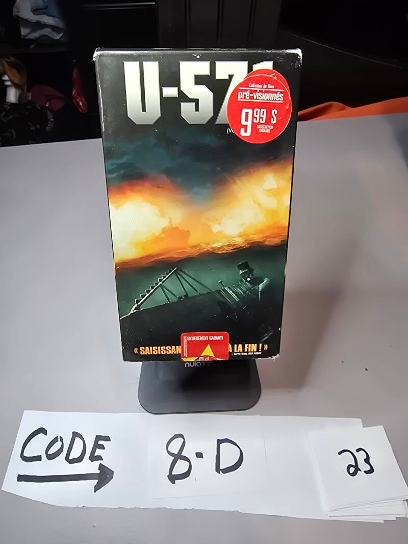 8D 23 audio vhs a
