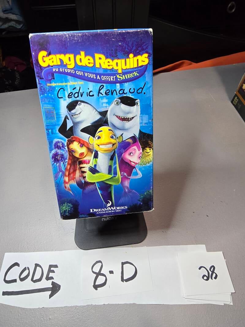 8D 28 audio vhs a