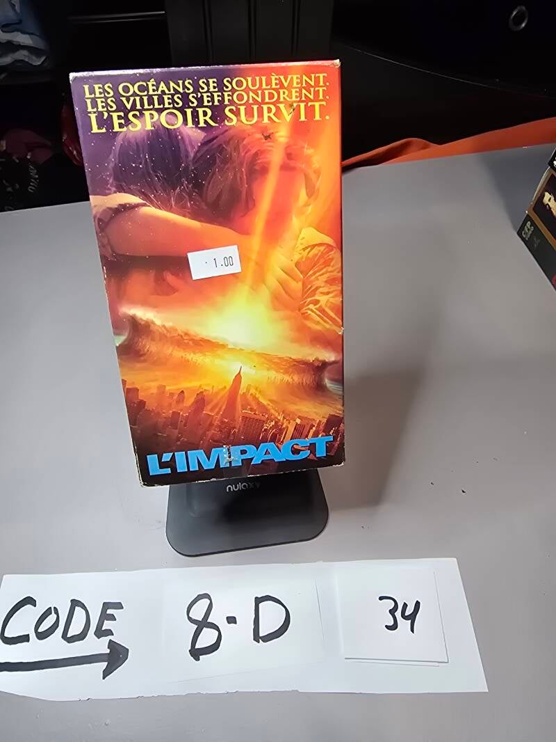 8D 34 audio vhs a