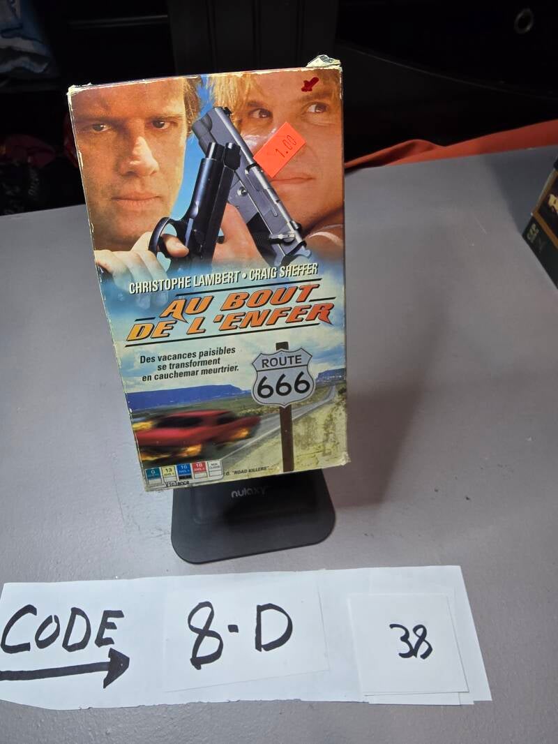 8D 38 audio vhs a