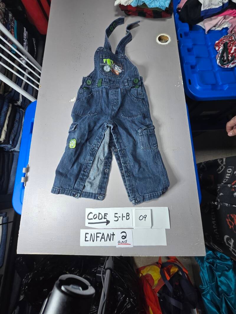 5-1-B 9  Enfant 2 Pantalon