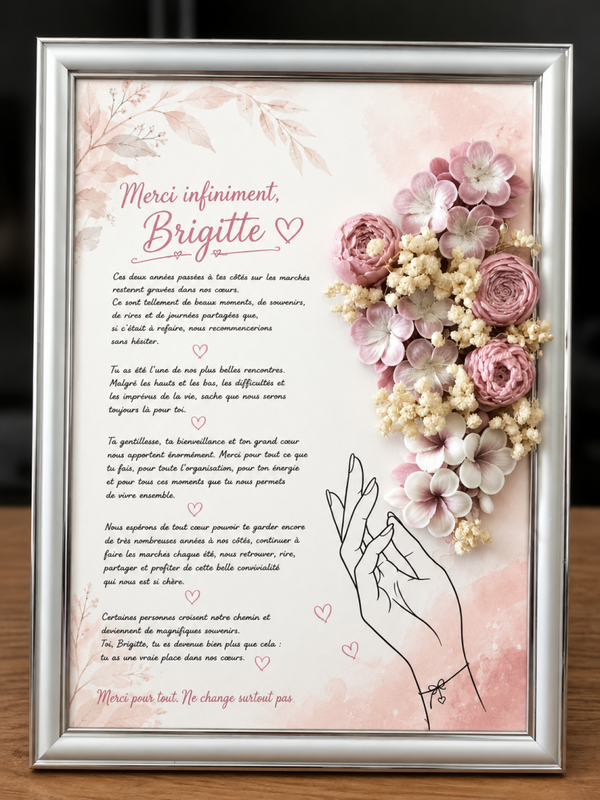 Tableau de cire parfumée à personnalisée