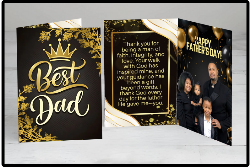 A FATHER LIKE NO OTHER JUMBO CARD