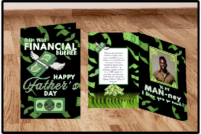 TO MY MAN NEY JUMBO CARD