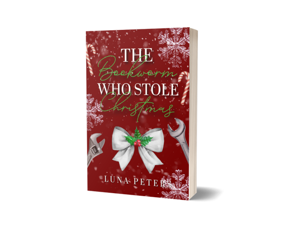 The Bookworm Who Stole Christmas Signed Paperback