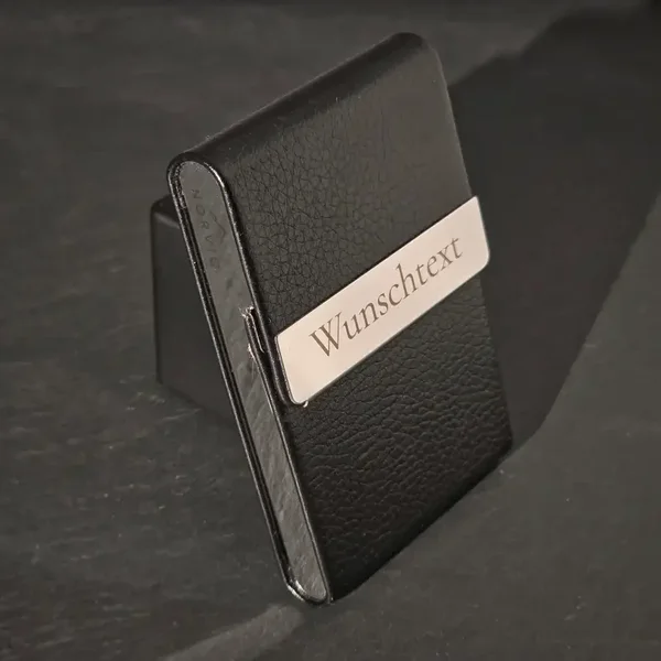 NORVIQ Card Case Personal Edition – Visitenkartenetui mit individueller Gravur
