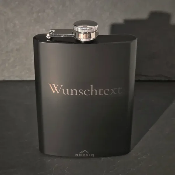 NORVIQ Flask Personal Edition – Flachmann mit Gravur