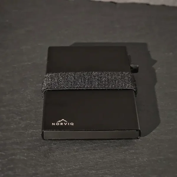 NORVIQ Slim Wallet – Minimalistisches RFID Kartenetui