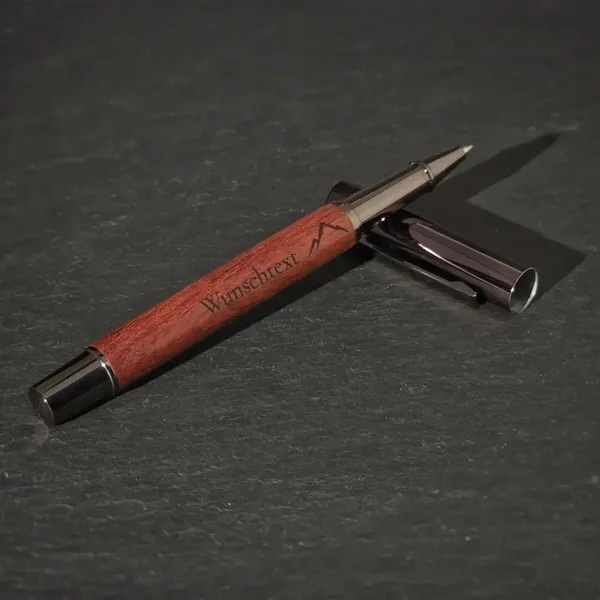 NORVIQ Wood Pen Personal Edition – Kugelschreiber aus Walnussholz mit Gravur
