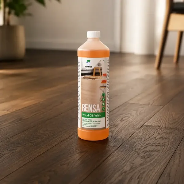 Rensa Wood Oil Polish N4584 – Pflegekonzentrat für geölte Holz- & Korkböden | 1 Liter