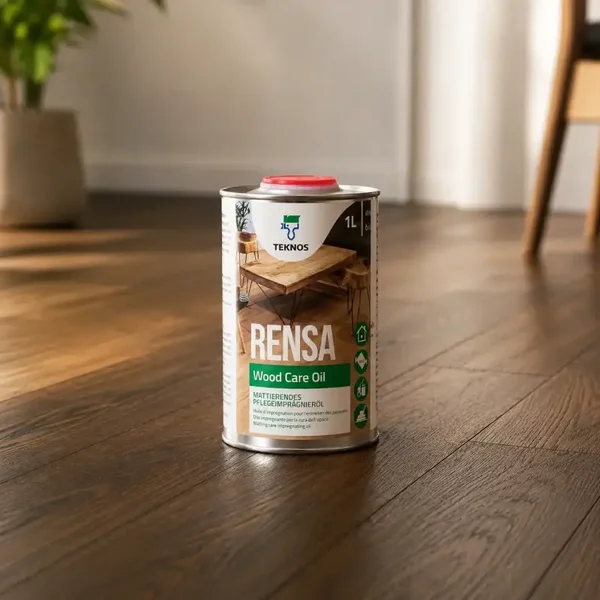Rensa Wood Care Oil N1413-15 – Pflegeöl für geölte Holzböden & Parkett | 1 Liter