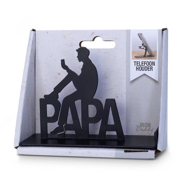 Telefoonhouder “Papa” – Iron Buddy