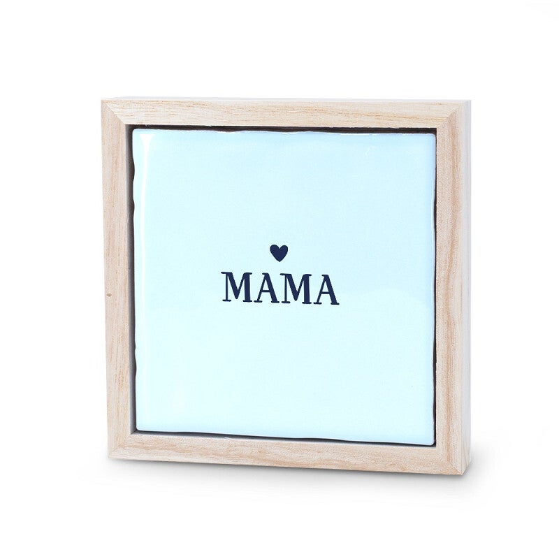 ✨ Keramieken Decoratietegel – “Mama” ✨