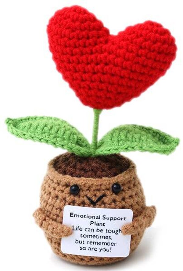 🪴 Emotional Support Plant – Heart Edition