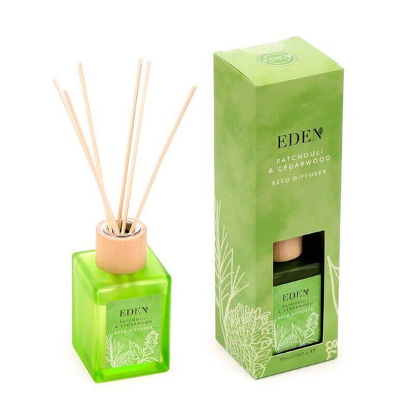 Geurstokjes Patchouli & Cederhout