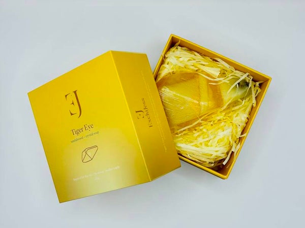 Tiger Eye Edelsteenzeep – ExcluJess