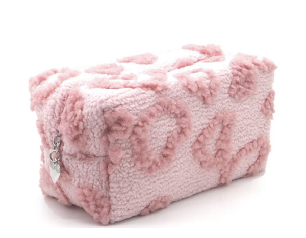 💕 Teddy Make-uptasje – Love Pink