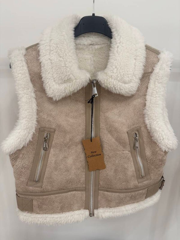 Gilet teddy