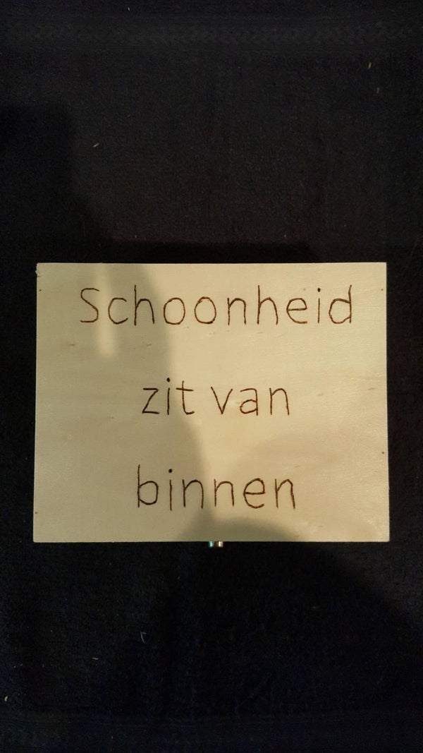 Schoonheid zit van binnen