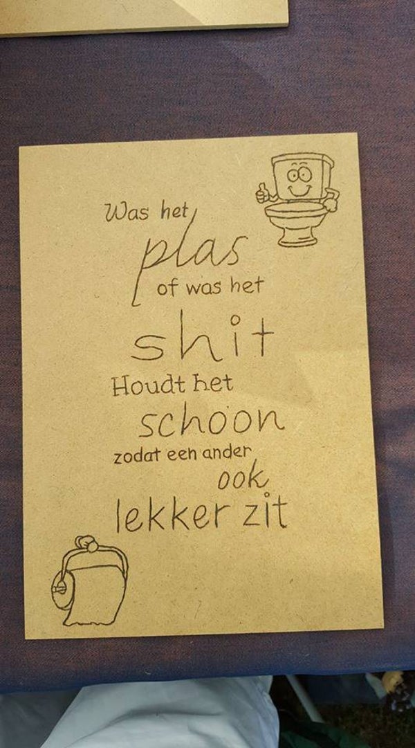 Tekst Bord 2 (was het plas)