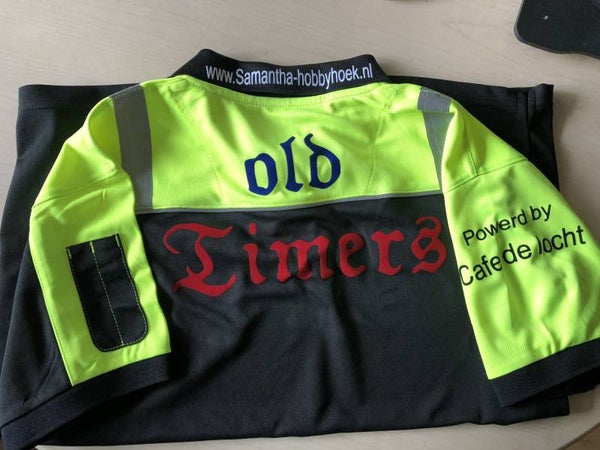 T-Shirt met logo van een Vereniging 