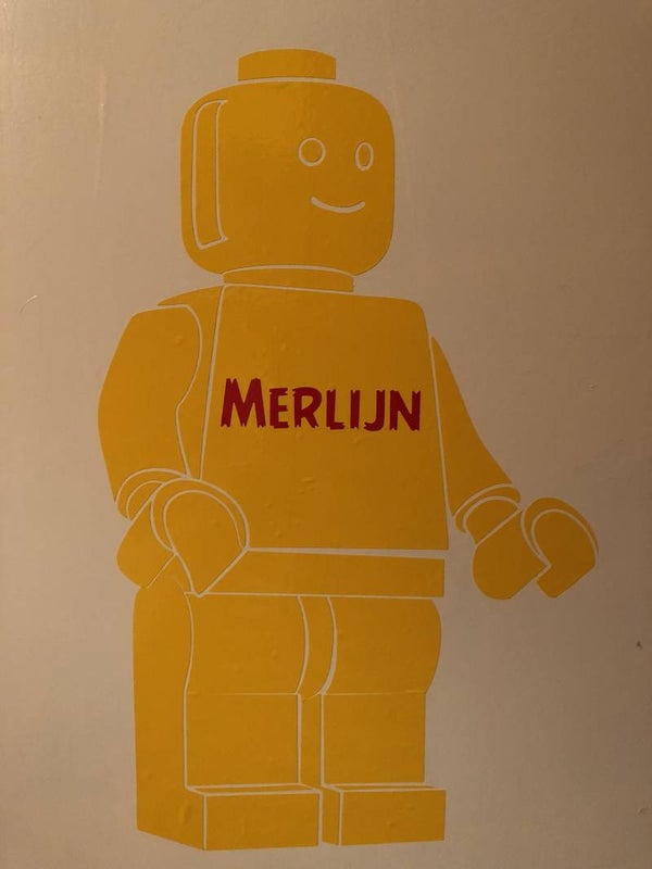 Lego Poppetje Sticker met Naam