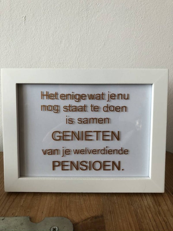 Bestickerd Fotolijstje