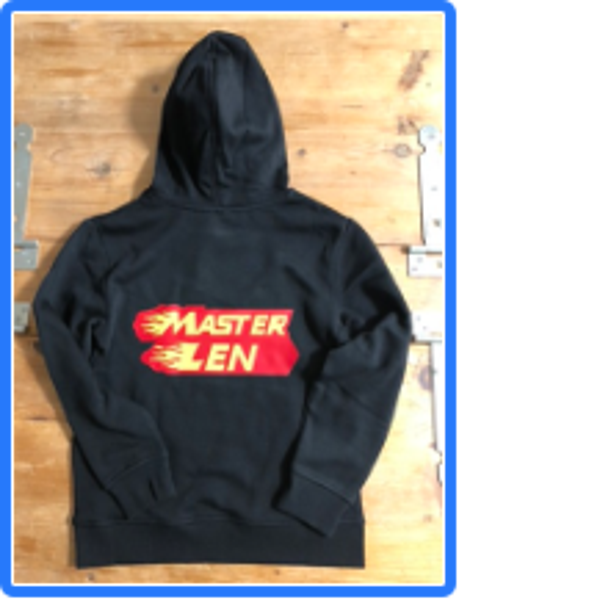 Hoody bedrukt met Master Lenn