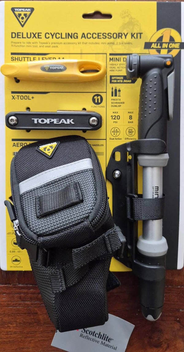 TOPEAK zadeltasje met accessoires