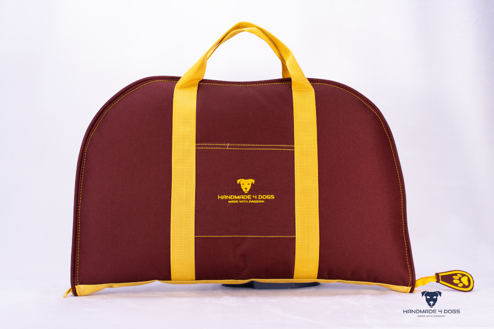 DOG BED TO GO "Bordeaux"