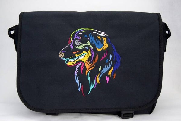 Messenger Bag COLORFUL Australian Shepherd